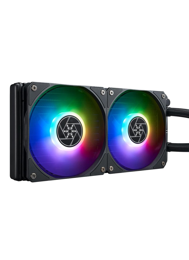 SilverStone SilverStone Technology VIDA 240 Slim High Performance Slim AllinOne Liquid Cooler SSTVD240SLIM  - Image 5