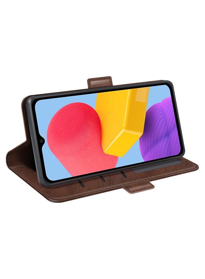 اس-توب جراب لهاتف Samsung Galaxy M13 4G بمشبك مغناطيسي مزدوج الجوانب، جراب جلدي أفقي قابل للطي - Image 5