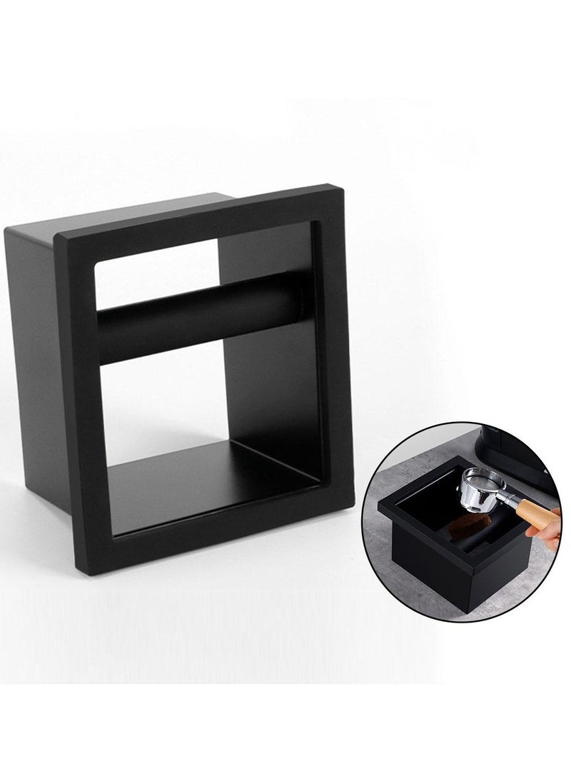 Coffee Built in knock box Grounds Box Disposal Bin Bottomless Embedded Flat Mouth Stainless Steel - Image 1