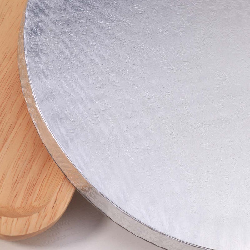 8 Inch Round Cake Board For Presenting Decorated Cakes Moving Plate Turntable Baking Tool - Image 5