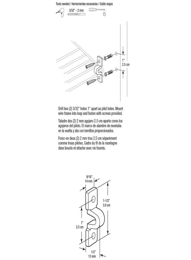Prime-Line MP7018 Loop Clip, Fits Wire Shelves, Plastic Construction, White (12 Pack) - Image 3