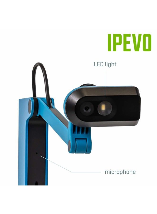 IPEVO VZ-X Wireless 8MP Document Camera, 3 Modes of Connectivity — Wi-Fi, HDMI, and USB, Compatible with Web Conferencing Software in USB Mode, Works Wirelessly with iOS, tvOS, and Android - Image 3