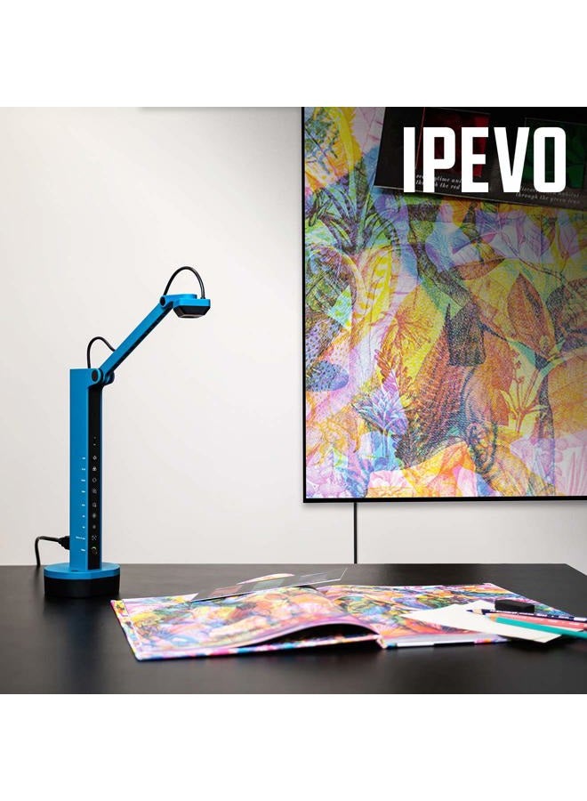IPEVO VZ-X Wireless 8MP Document Camera, 3 Modes of Connectivity — Wi-Fi, HDMI, and USB, Compatible with Web Conferencing Software in USB Mode, Works Wirelessly with iOS, tvOS, and Android - Image 5