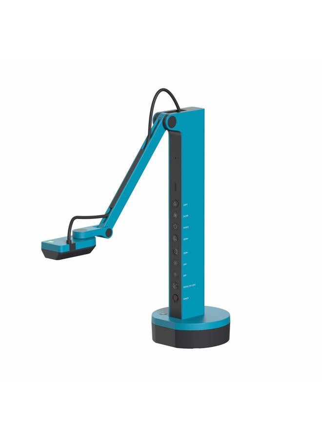 IPEVO VZ-X Wireless 8MP Document Camera, 3 Modes of Connectivity — Wi-Fi, HDMI, and USB, Compatible with Web Conferencing Software in USB Mode, Works Wirelessly with iOS, tvOS, and Android - Image 1