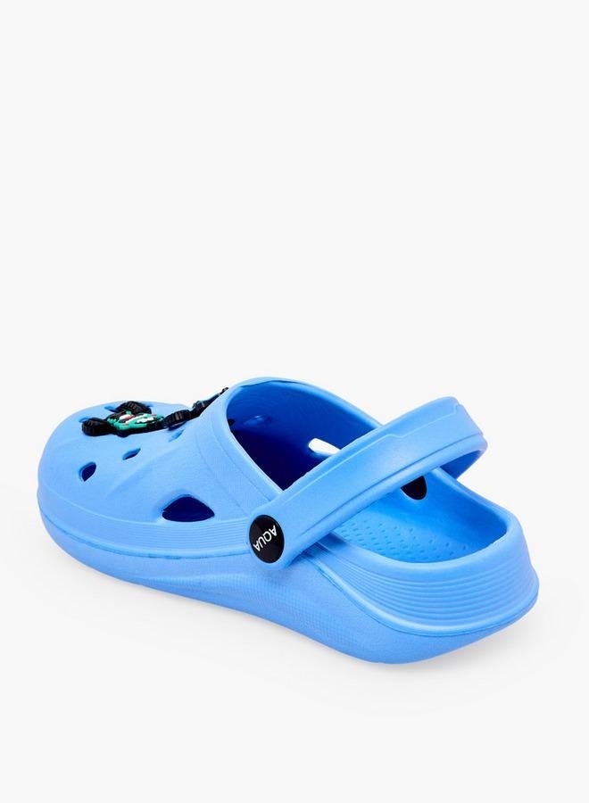 Aqua Boys Truck Jibbitz Clogs - Image 5