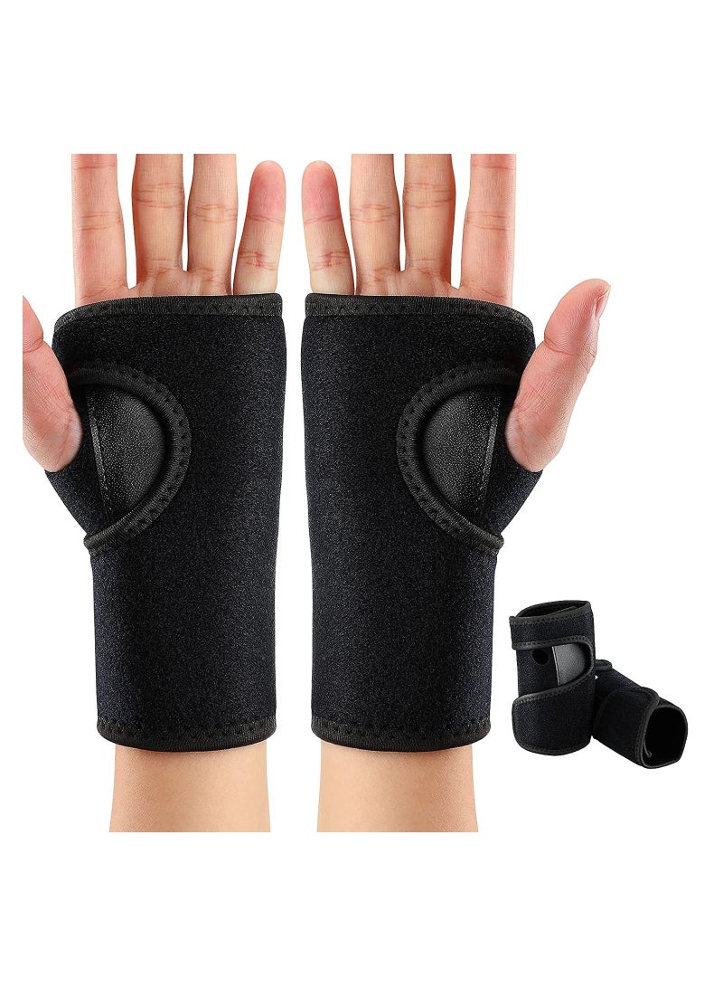 2 Pieces Carpal Tunnel Wrist Braces for Night Wrist Sleep Support - Image 1