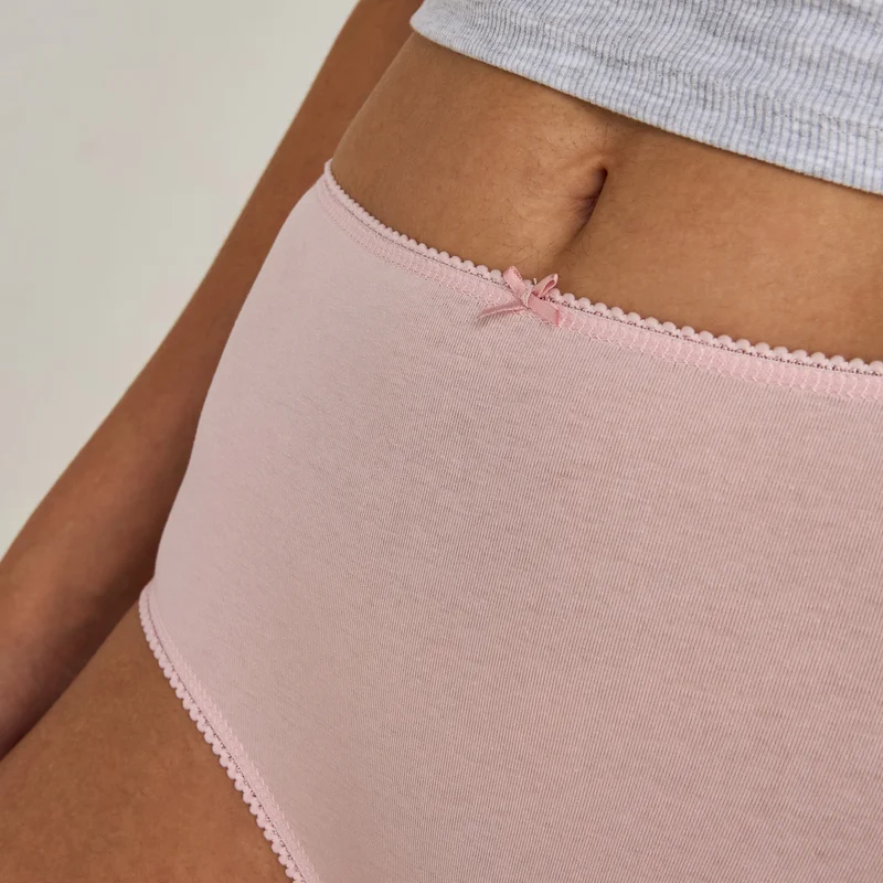 Splash FAV Set of 5 - Full Briefs with Bow Detail and Elasticated Waistband