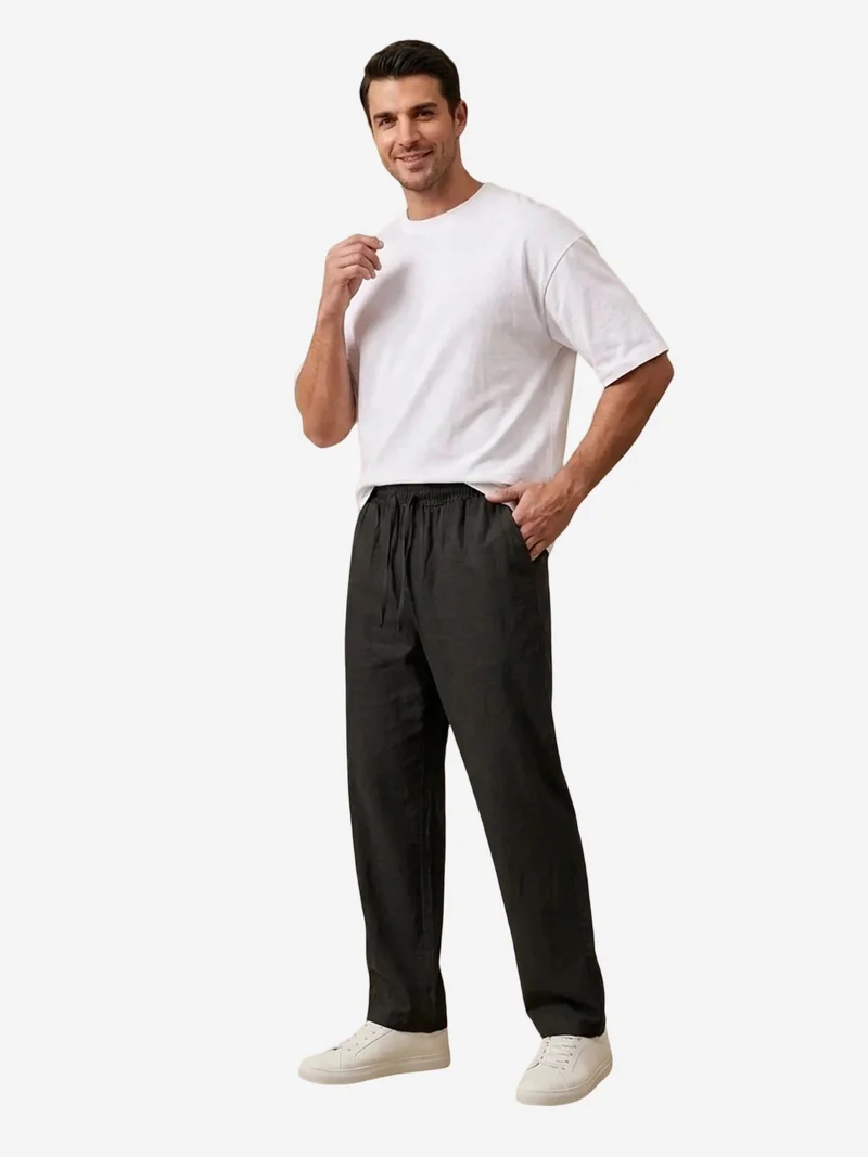 بيغ دارت BDART Men's Straight-leg Woven Trousers