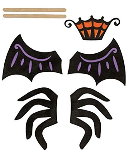 Funiverse Mega Bulk Pack 126 Piece Foam Halloween Pumpkin Decorating Craft Kit Stickers - Makes 16 Pumpkins (Pumpkins Not Included) - Image 3