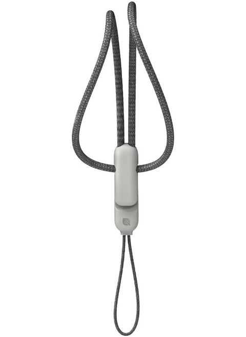 Lanyard متوافق مع AirPods Pro 2 ، حبل مضاد للانحدار ومضاد للاخترات ، حبل قابل للتعديل مع مقطع لـ AirPods Pro 2 (رمادي)