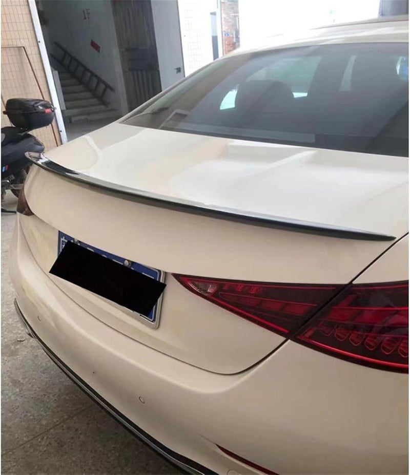 QASULER Carbon Fiber Rear Spoiler for Mercedes-Benz C Class W206 - Image 3