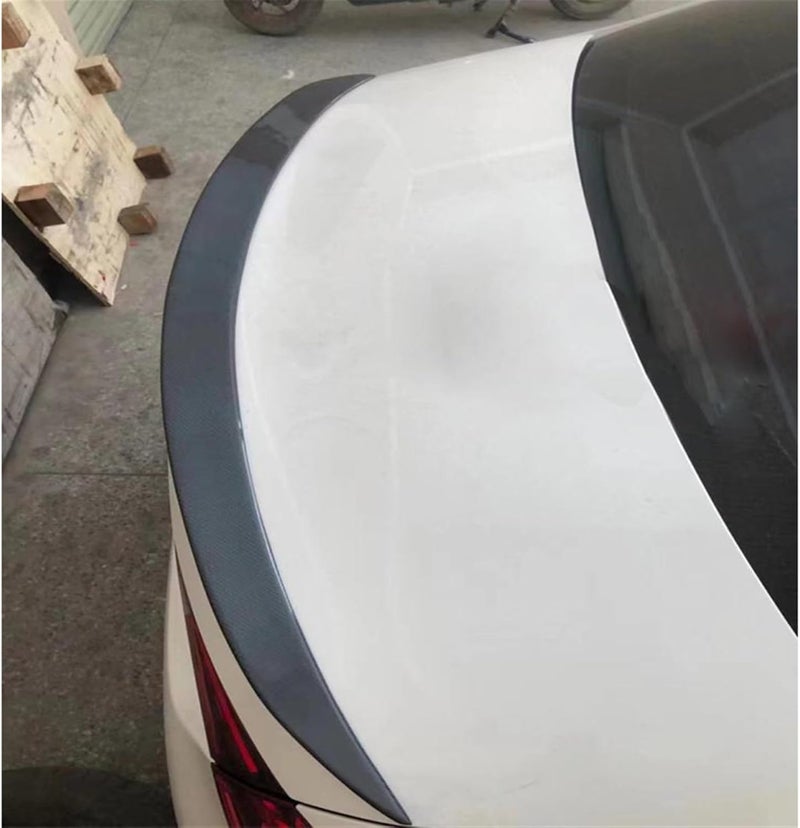 QASULER Carbon Fiber Rear Spoiler for Mercedes-Benz C Class W206 - Image 4