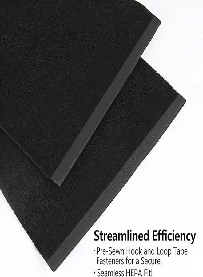 ACOMPATIBLE Universal Air Cleaner Carbon Replacement Pre-Filters Compatible with Honeywell 50250-S Round Air Purifier (1 Piece) - Image 2