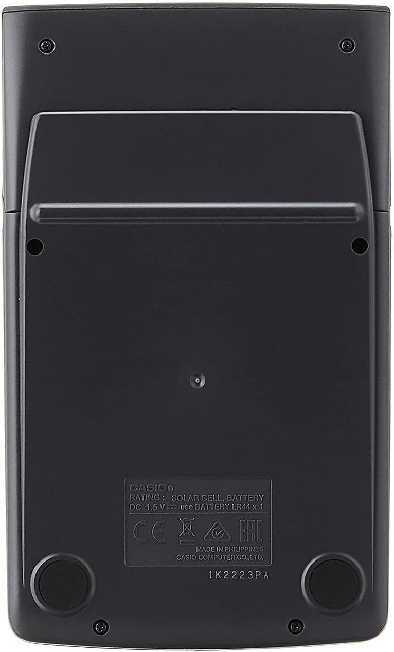كاسيو Casio AX-120ST 12-Digit Desktop Calculator with Large Display, Dual Power, Tax Calculation & Professional Business Functions black - Image 2