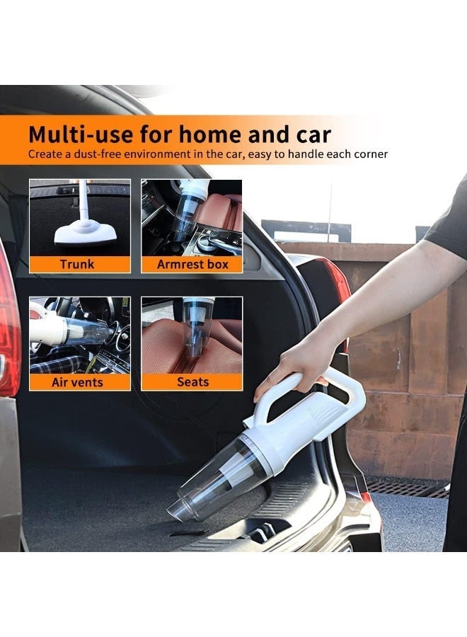 VacuumPal Handheld Vacuum Cleaner, 7500Pa Powerful Suction Cordless Vacuum, Dual-Purpose Handheld Pusher for Pet Hair, Carpets & Floors — Long Press Power Button 2–3s to Turn On - Image 5