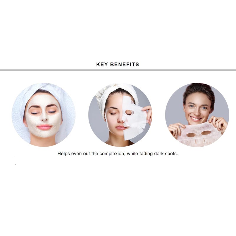 COSMO Gold Whitening and Rejuvenating Face Mask 625g, With Natural Ingredients to Nourish and Revitalize Your Skin - Image 5