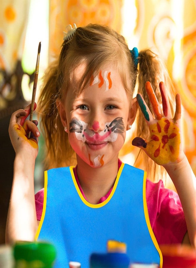 NANASO 4Pack Smock for Kids,Children Waterproof Art Smock Painting Feeding, Kids Painting Apron Handwork, Cooking, Toddler Paint Smock for Age 2-6 Years Gifts - Image 4