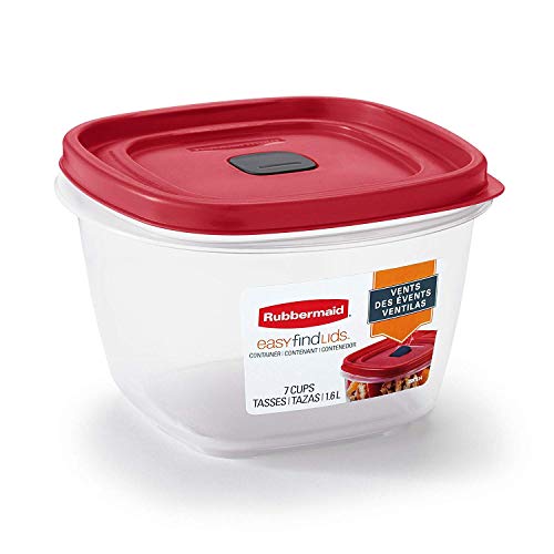 Rubbermaid 7 cups Food Storage Container 3 Pack Clear - Image 5