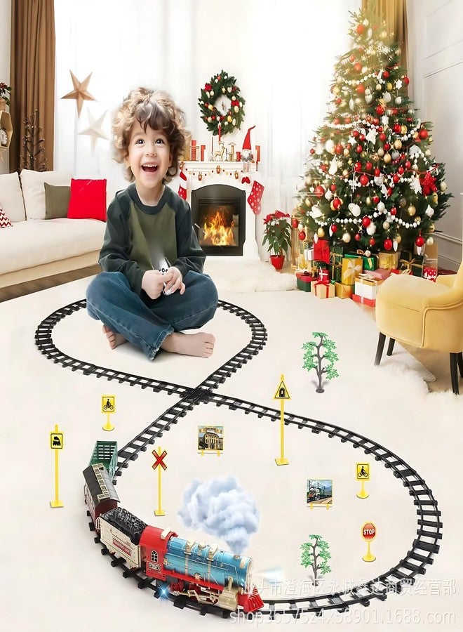 Braintastic Smok Train Toy Set with Sound and Music (Train Set-Vintage) - Image 2