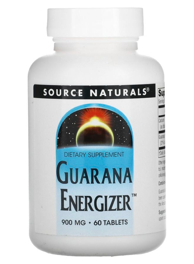 Guarana Energizer 900 mg 60 Tablets