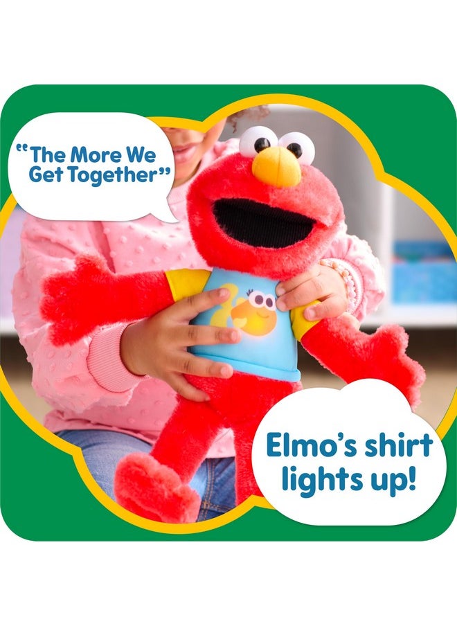 Sesame Street - Singalong Plush Elmo Officially Licensed Kids Toys For Ages 18 Month By Just Play - Image 1
