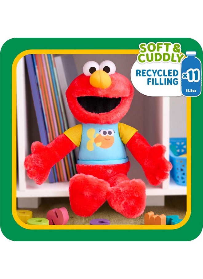 Sesame Street - Singalong Plush Elmo Officially Licensed Kids Toys For Ages 18 Month By Just Play - Image 1
