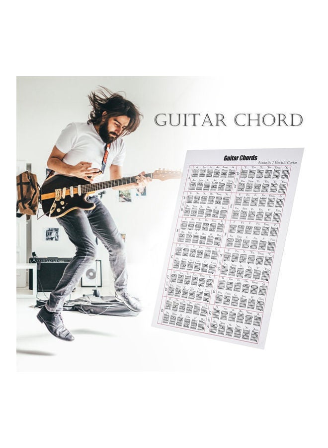 نيبمينينت ملصق جداري لجيتار كهربائي ومقياس - Image 4