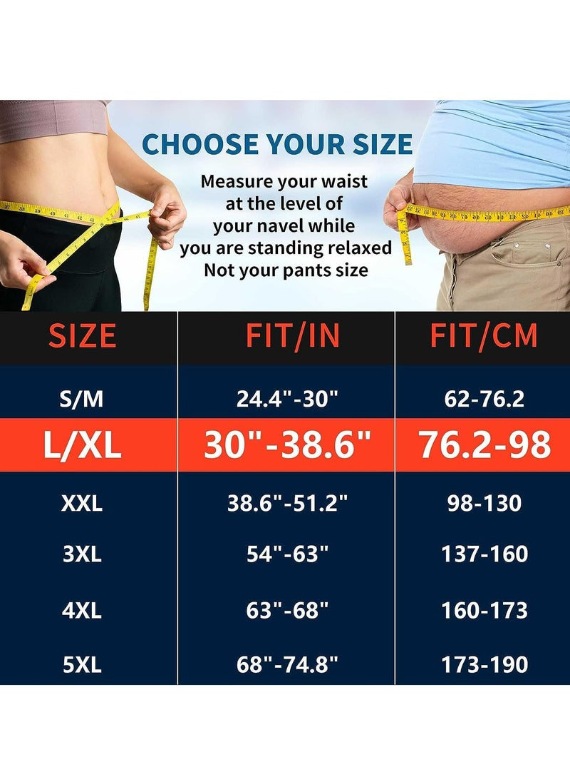 Cool Baby COOLBABY Waist Support Belt Suitable For Men And Women Back Support Belt Breathable Lumbar Support Belt Lumbar Cushion Relieve Low Back Pain Relieve Herniated Disc Sciatica Scoliosis XL Size  - Image 4
