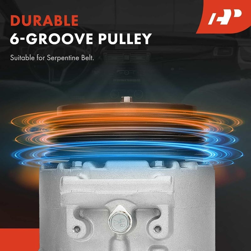 A-Premium AC Compressor for Pontiac G8 2008-2009 - Image 4