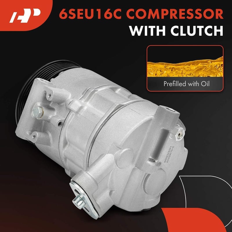 A-Premium AC Compressor for Pontiac G8 2008-2009 - Image 3