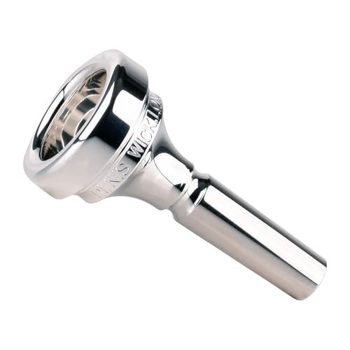 Denis Wick Classic Trombone Mouthpiece Silver Plated 58800AL Barrel Backbore for Balanced Tone Smooth Response Large Shank Fitting Trombone Accessory for Easy Articulation 274 x 61 x 76mm - Image 3
