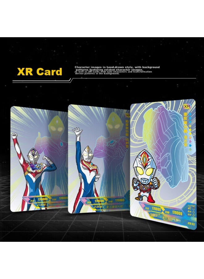 Kayou Ultraman Card Six-year Commemorative Gift Box, Yake Ultraman Kr Card Brick, Xr Card, Full Star Ssp Card - Image 4