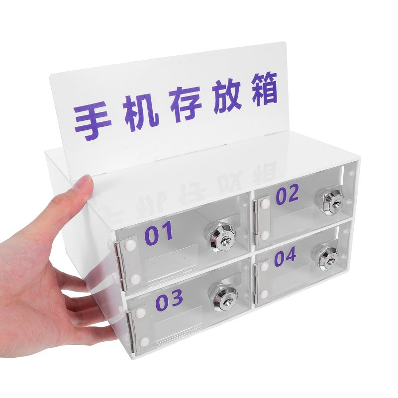 Mobile Phone Storage Cabinets, Individual Locks with Spacious Divisions for Versatile Use - Image 3
