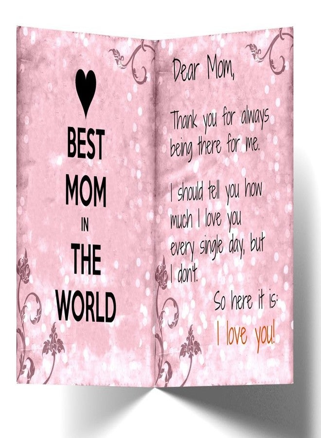 TrendoPrint Cushion Cover with Filler 12x12 inches | Greeting Card Gift Hamper for Mother's Day, Anniversary, Birthday & Any Occasion (MD28) - Image 2