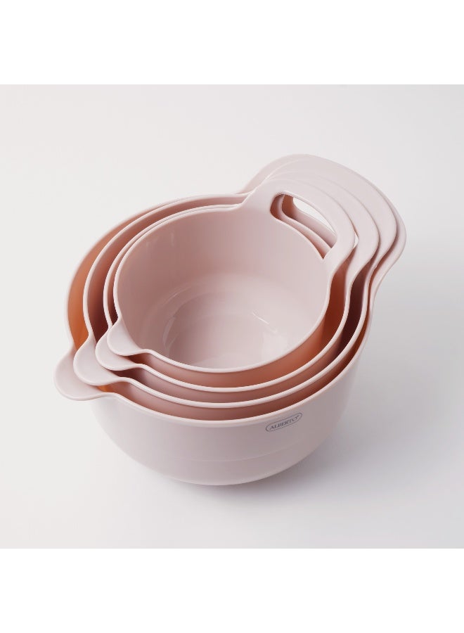 ألبرتو طقم أطباق خفق بولي بروبيلين 4 قطع 26.2*20.5*15.5سم - Image 2