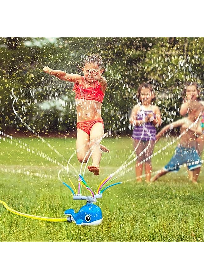 vesus Spray Toys for Kids, Outdoor Water Spray Sprinkler Attaches to Garden Hose & Sprays for Backyard Fun, Summer Splashing Water Play Outdoor Toys for Toddlers Boys Girls Backyard - Image 2
