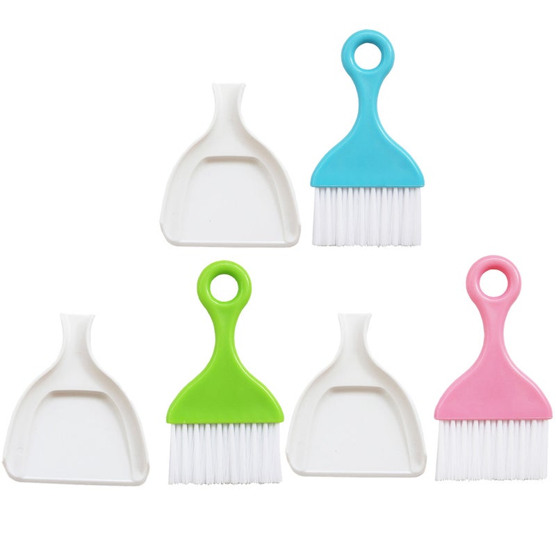 3 Sets of Household Desktop Professional Desktop Dustpans Multi-function Cleaning - Image 1