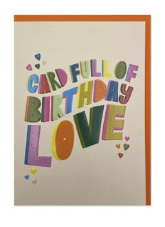 Raspberry Blossom Raspberry Blossom Full Of Birthday Love Greeting Card  - Image 1