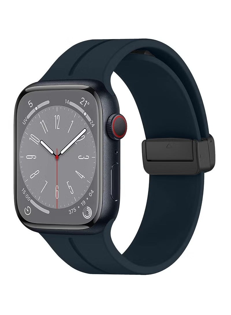 MIGOFAST Apple Watch Band 38mm 40mm 41mm Quick Release  Skin Friendly Soft Silicone Sport Watch - Image 1