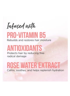 Pantene Pantene Sulfate Free Shampoo and Conditioner Set, Rose Water, Soothing and Moisturizing, Infused with Vitamin B5, for all Hair Types, Safe for Color Treated Hair, Pro-V Blend, 17.9 Fl Oz Each, 2 Pack  - Image 5