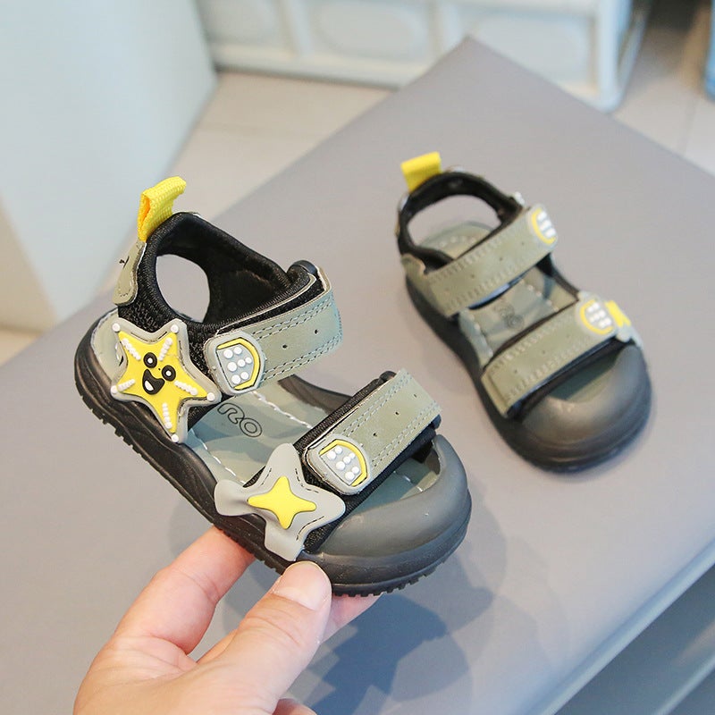 Baby Boy Summer Sandals Soft Anti-slip Green 