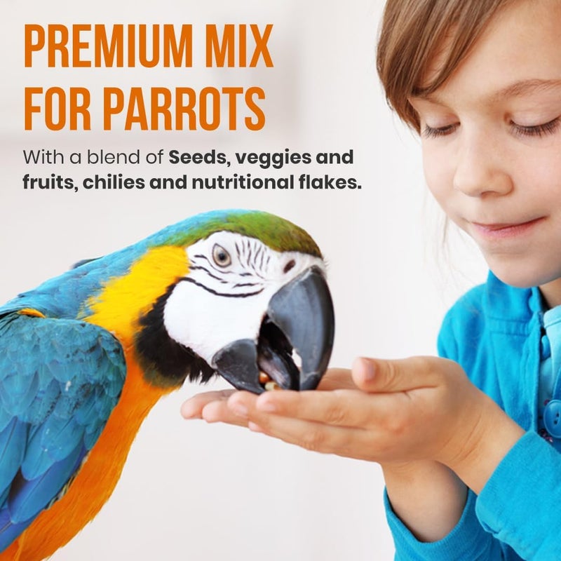 BRANDSFINITY Premium Bird Feed For Parrots - Image 3