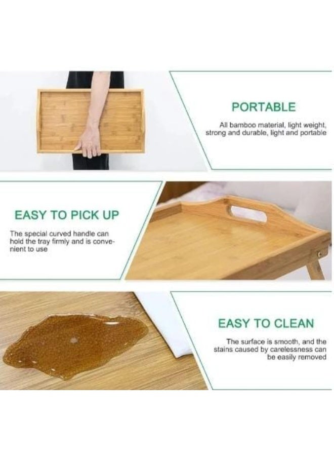 ترابيزة خشب برجول سهلة الطى للافطار - Image 3