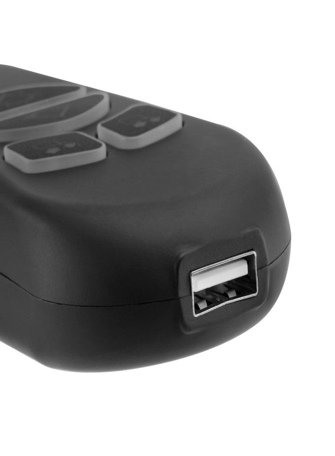 Hommoat 4 Lighted Button Remote Replacement with 5 Pin and USB Charge Port for Dual Motor Power Lift Recliner Chair CD006 (Black) - Image 5