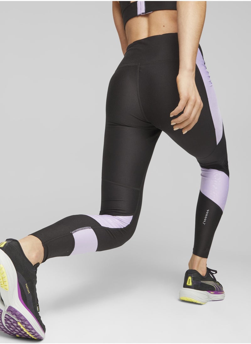 PUMA ULTRAFORM Womens Black High-Waisted Running Leggings  - Image 5