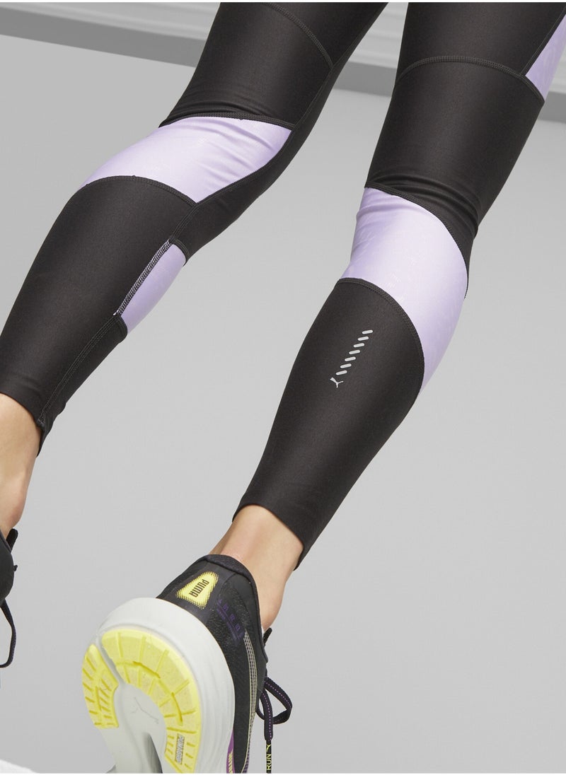 PUMA ULTRAFORM Womens Black High-Waisted Running Leggings  - Image 4