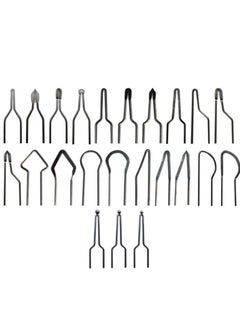 Y&D Pyrography Wire Tip Kit, 23 Piece Soldering Iron Metal Alloy Engraving Heating High Impedance Assorted Wood Burning Tips for 30-50W Machine  - Image 1