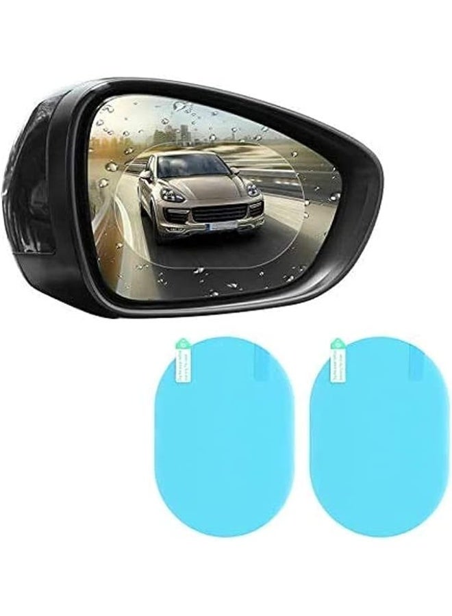 sticker Film Window Mirror car anti Fog and Rain 135 X 90 MM - Image 1