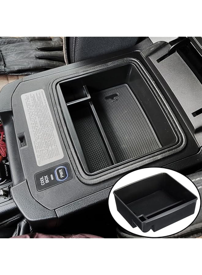 Generic Armrest Storage Box Phone Holder Center Console Organizer Container Tray For Toyota Land Cruiser Prado Lc150 Fj150 Lexus Gx400 Gx460 Gx470 Car Accessories 2020 2019 2018 2017 2016 2015-2004  - Image 1