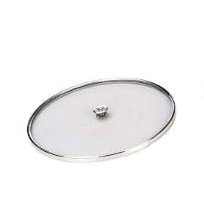 DESCTIDY غطاء متعدد الاستخدامات من الفولاذ المقاوم للصدأ / غطاء طعام / غطاء حليب / غطاء فواكه مع مقبض من الفولاذ المقاوم للصدأ شبكة مفردة رقم 10 - Image 3